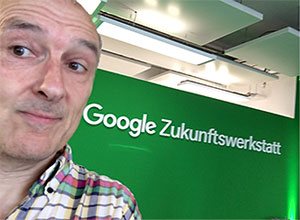 Reinhard Mohr, SEO in München, auf der Google Zukunftswerkstatt