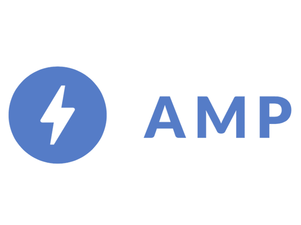 Das AMP-Logo als Beispiel für eine beschleunigte SEO-Technik