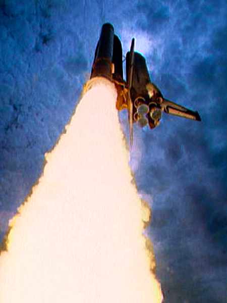 Foto für das SEO-Optimum-Beratungspaket von Reinhard Mohr, München, rasendes Space Shuttle